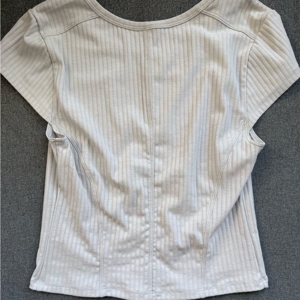 Tempo Ribbed Baby Tee View 4